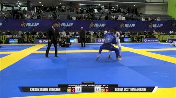 Robina Scott Ramarolahy vs Carson Santos Streicher 2026 European Jiu-Jitsu IBJJF Championship