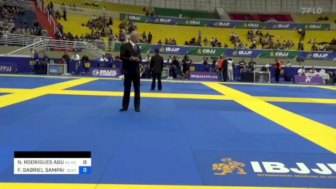 NICOLLAS RODRIGUES AGUIAR vs FRANCISCO GABRIEL SAMPAIO DA SIL 2023 Brasileiro Jiu-Jitsu IBJJF