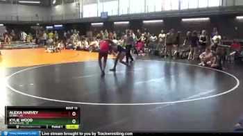 120 lbs Round 5 (6 Team) - Kylie Wood, Alpha Elite vs Alexia Harvey, Storm