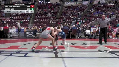 136 lbs Consi 3 - Raylyn Schwoyer, Owen J. Roberts-G vs Godie Hart, North Penn-G