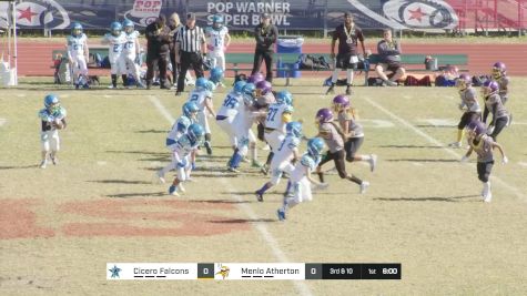 Menlo Atherton Vik vs. Cicero Falcons - 2024 Pop Warner Football Super Bowl