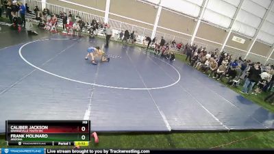 53 lbs Cons. Semi - Caliber Jackson, Grangeville Youth WC vs Frank Molinaro, Arizona