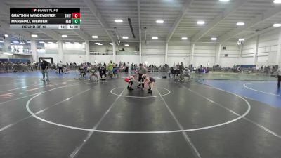 73 lbs Consi Of 16 #2 - Grayson Vandeventer, Smitty's Wrestling Barn vs Marshall Webber, Refinery WC