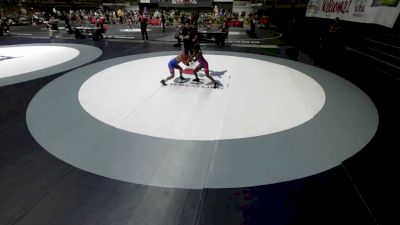 85 lbs Quarters - Ariel Pottinger vs Julian Palafox, Southwest Stallions Wrestling Club