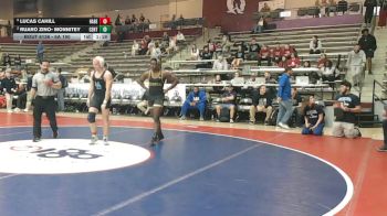 6A 190 lbs Cons. Semi - Lucas Cahill, Har-Ber vs Ruaro Zino- Monnitey, Central