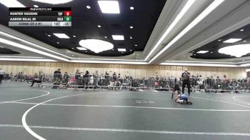 54 lbs Consi Of 8 #1 - Hunter Vaughn, Top Rank Hammers vs Aaron Bilal Jr, Socal Grappling