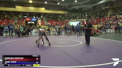 94 lbs Round 2 - Carolina Northup, KS vs Averi Dawn, MO