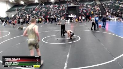 138 lbs Champ. Round 2 - Fadhil Aldakhi, Lincoln Northeast vs Carson Diana, Pikes Peak Warriors