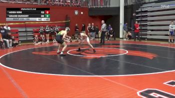 126 lbs Cons. Round 2 - Aiden Kirk, Prairie, Cedar Rapids vs Grahm Burkert, Cedar Rapids Kennedy