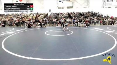 75 lbs Champ. Round 1 - Jakobi Smith, Club Not Listed vs Luca Giambrone, Columbia Youth Wrestling Club