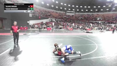 84 lbs 5th Place Match - Egan Bingham, Athens vs Blake Briese, Amery Warriors