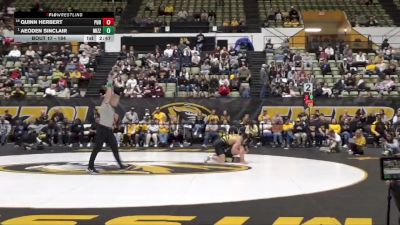 184 lbs Champ. Round 1 - Aeoden Sinclair, Missouri vs Quinn Herbert, Purdue