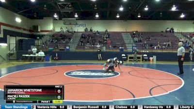 160 lbs Round 2 - Jamarion Whetstone, Benjamin Russell vs Maciej Paszek, Auburn