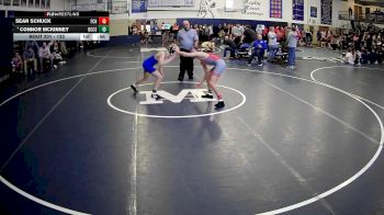 133 lbs Cons. Round 4 - Connor McKinney, Beaver County Christian School vs Sean Schuck, Fort Cherry Hs