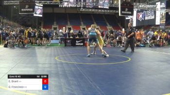 138 lbs Cons 16 #2 - Erica Grant, Washington vs Deanna Francisco, Minnesota