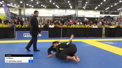 Swan Blanc vs Danny Nicholas Leung 2024 World Masters IBJJF Jiu