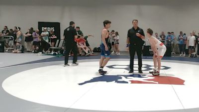 60 kg Champ. Rd Of 16 - Riley Sumner, Team Missouri Select vs Will Detar, Exodus Wrestling Club