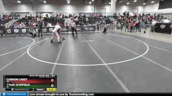 160 lbs Cons. Round 4 - Cannon Carey, KS vs Tyler Schofield, MI