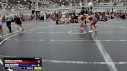 132 lbs Semis (4 Team) - Avalin Barry, PA West Yellow vs Gemma Hatchell, Lady Bandits