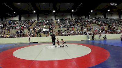40 lbs Rr Rnd 1 - Mason Letson, Georgia vs Bentley McClain, John Wayne Corcoran Wrestling Association