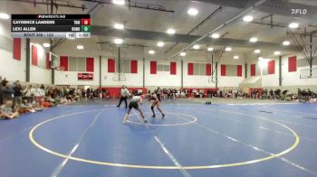 125 lbs Champ. Round 3 - Caydence Landers, Thunder Ridge vs Lexi Allen, Rocky Mountain