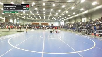 174 lbs Champ. Round 2 - Colby Cloutier, Merchant Marine vs Thomas Mancini, Cortland