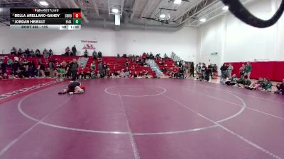 125 lbs Semifinal - Jordan Heibult, Eaglecrest vs Bella Arellano-Gandy, Coronado