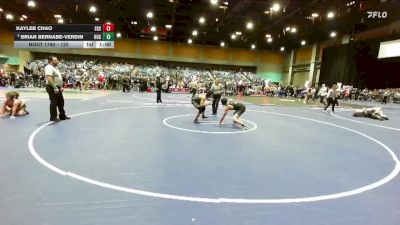 120 lbs Cons. Round 6 - Brian Bernabe-Verdin, Hug vs Kayleb Chao, Elk Grove