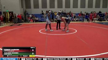 195 lbs Cons. Round 5 - Dakarai Shanks, Spain Park Hs vs Robert Sanborn, Smiths Station Hs