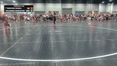 77-85 lbs Round 1 - **Marleigh Howell, Oklahoma Mafia Girls vs Jayliannes Hardguittini, Mighty Warriors Wrestling Club