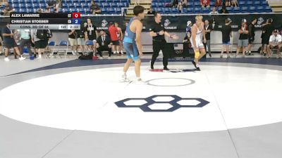 165 lbs Cons. Rd Of 64 - Alex Lamarre, Connecticut vs Christian Stoeber, California