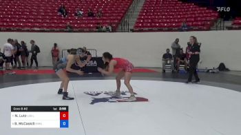 112 lbs Cons 8 #2 - Noelani Lutz, Legends Of Gold Las Vegas vs Birta McCaskill, Mira Mesa High School Wrestling