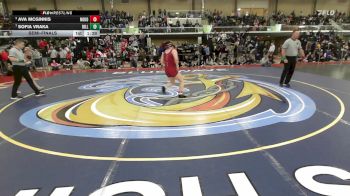 152 lbs Semifinal - Ava McGinnis, Nokomis vs Sofia Vraka, Billerica