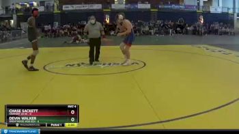 132 lbs Round 2 (3 Team) - Chase Sackett, Fairport Sr HS vs Devin Walker, Brentwood High Sch