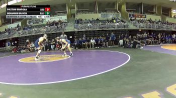 138 lbs Quarters & 1st Wb (16 Team) - Paxton Morgan, Bennington vs Benjamin Busch, Manhattan HS