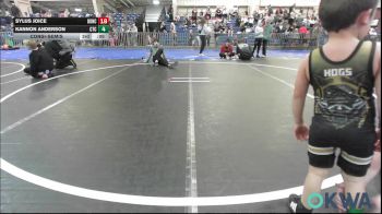 45 lbs 3rd Place - Walker Hines, Comanche Takedown Club vs Jaxson Dunn, Cotton County Wrestling Club