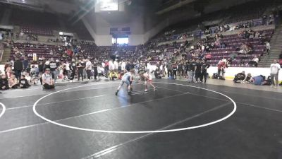 84 lbs 5th Place Match - Hunter Holgate, Black Fox Wrestling Academy vs Devin Myers, Black Fox Wrestling Academy