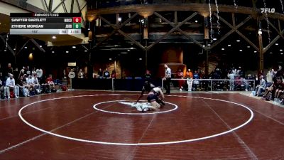 157 lbs Round 1 (16 Team) - Sawyer Bartlett, Morgan County vs Zyhere Morgan, Jordan