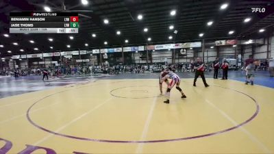 105 lbs Cons. Round 2 - Jase Thoms, Lennox Youth Wrestling vs Benjamin Hanson, Lennox Youth Wrestling