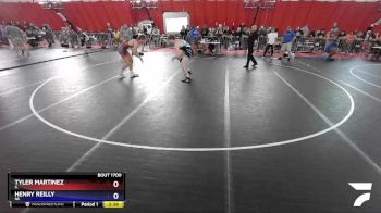 170 lbs 5th Place Match - Tyler Martinez, IL vs Henry Reilly, NE