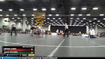 225 lbs 3rd Place Match - Amaya McLaren, NE vs Tiffany Curry, TX