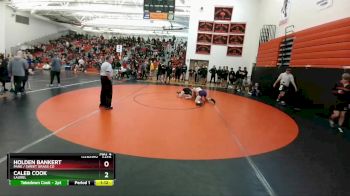 145B Round 1 - Holden Bankert, Park / Sweet Grass Co vs Caleb Cook, Laurel