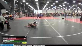 80 lbs Round 2 (6 Team) - Sammy Sanchez, Team California vs William Du Chemin, Team Sconnie