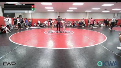 132 lbs Quarterfinal - Maverick Montgomery, Skiatook Youth Wrestling vs Eli Pingleton, Collinsville Cardinal Youth Wrestling