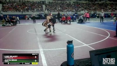 D1-175 lbs Cons. Semi - Austin Brian, Liberty vs Luke DeLacey, Chaparral Hs