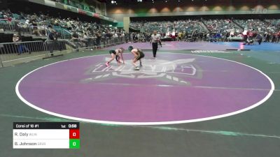 106 lbs Consi Of 16 #1 - Romeo Daly, West Linn vs Bentley Johnson, Green River