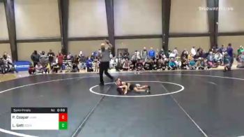 40 lbs Semifinal - Prince Ellington Cooper, Jackson County Wrestling Club vs Liam Gatt, Social Circle USA Takedown