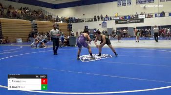 220 lbs Consi Of 4 - Davide Alvarez, Evans High School vs Mike Owens, Gilmer High School