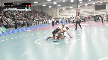 5 - 165 lbs Champ. Round 1 - Peyton Holden, Riverbend vs Brady Ming, Deep Creek