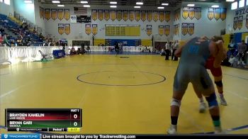 182 White Cons. Semi - Brayden Kahelin, Lake Gibson vs Bryan Gari, Osceola